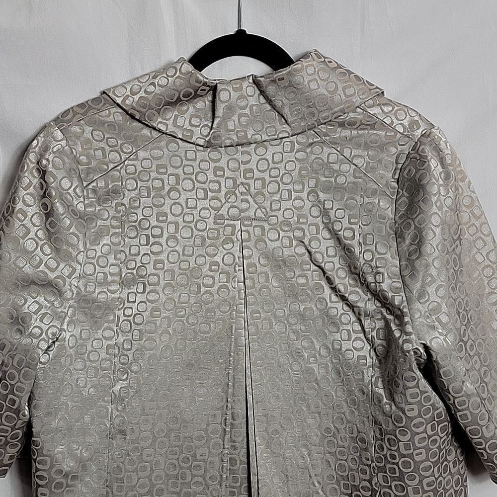 VERTIGO PARIS.. cropped gray/silvery jacket.. - Picture 8 of 12